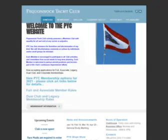 PYC-NH.com(Pequonnock Yacht Club) Screenshot