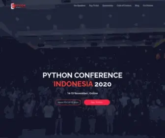Pycon.id(PyCon Indonesia) Screenshot