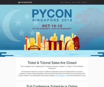 Pycon.sg(Pycon) Screenshot