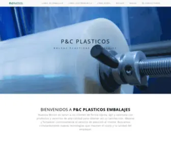 PYCplasticos.com(P&C Plasticos) Screenshot