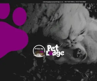 Pyespapetlodge.co.nz(Cattery) Screenshot