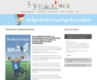 PYgmalioncommunication.com(Pygmalion communication) Screenshot