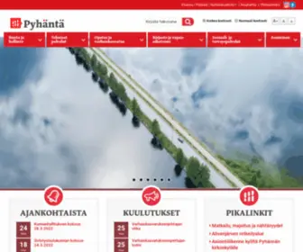 Pyhanta.fi(Pyhäntä) Screenshot