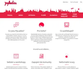 Pyladies.cz(PyLadies CZ) Screenshot