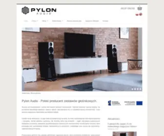 Pylonaudio.pl(Firma PYLON Audio) Screenshot