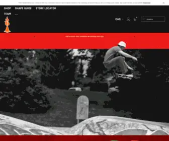 Pylonskateboards.com(PYLON SKATEBOARDS) Screenshot