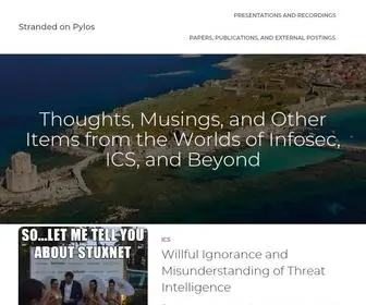 Pylos.co(Thoughts, Musings, and Other Items from the Worlds of Infosec, ICS, and Beyond) Screenshot