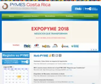 Pyme.go.cr(PYMES Costa Rica) Screenshot