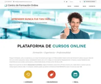 Pymescomercial.com(Cursos Plan PREPARATE 100% Online) Screenshot
