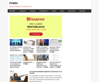 Pymex.com(Portal de Negocios y Finanzas) Screenshot