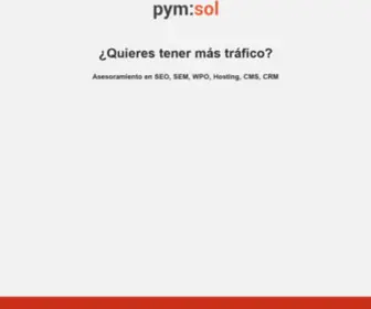 PYmsol.es(Soluciones tecnologicas para pymes) Screenshot