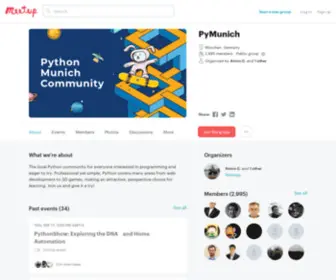 Pymunich.com(Pymunich) Screenshot