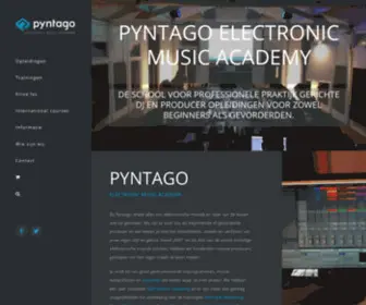 PYntago.com(Een producer opleiding bij Pyntago) Screenshot