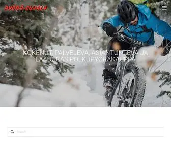 Pyorasuvala.fi(Polkupyöräkauppaa yli 30 vuoden kokemuksella. Parhaat merkit) Screenshot
