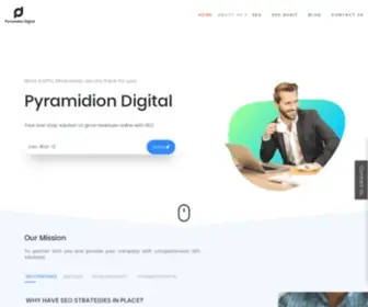 Pyradigital.com(Pyramidion Digital) Screenshot