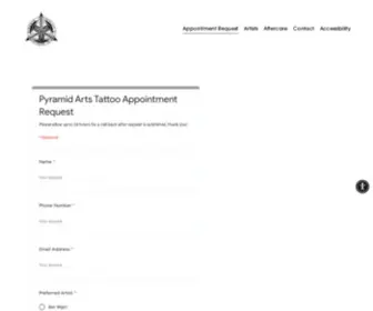 Pyramidartstattoo.com(Pyramid Arts Tattoo) Screenshot