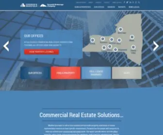 Pyramidbrokerage.com(Commercial Real Estate for Sale) Screenshot