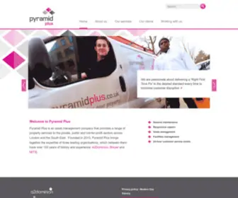 Pyramidplus.co.uk(Pyramid Plus) Screenshot