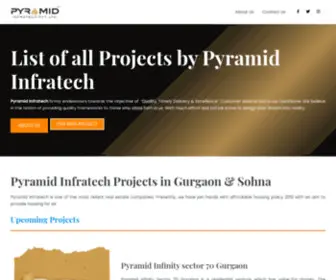 Pyramidproject.in(All Residential projects by Pyramid Infratech) Screenshot