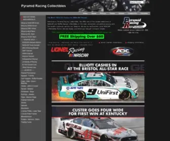 Pyramidracing.com(NASCAR Diecast and More) Screenshot