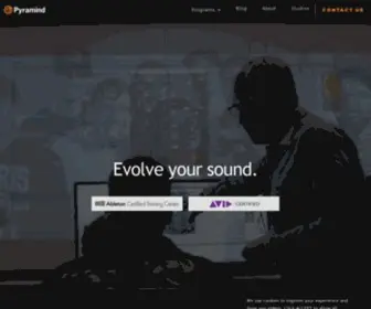 Pyramind.com(Music Production School) Screenshot