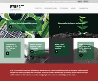 Pyreg.de(Home) Screenshot