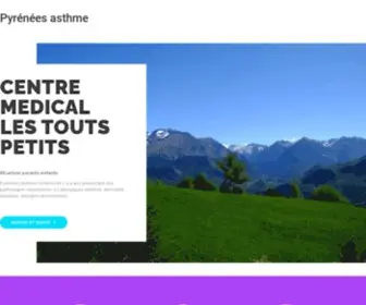 Pyrenees-Asthme.com(Pyrenees Asthme) Screenshot