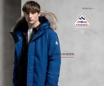 Pyrenex.com(Down jackets) Screenshot