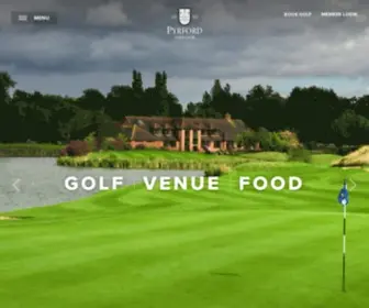 PYrfordgolf.co.uk(Pyrford Golf Club) Screenshot