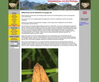 PYrgus.de(Europäische Schmetterlinge und ihre Ökologie) Screenshot