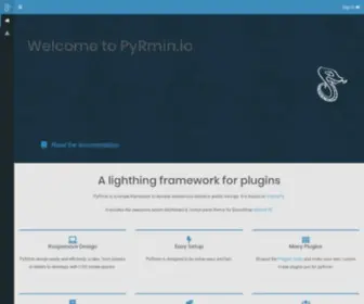 PYrmin.io(PyRmin 0.4.0 documentation) Screenshot