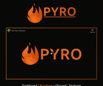 Pyroclient.com(Pyro client) Screenshot