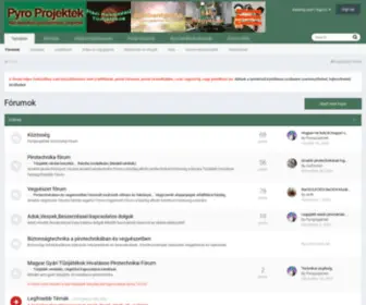 Pyroprojektek.org(pyroprojektek) Screenshot