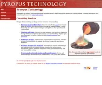 Pyropus.ca(Pyropus Technology) Screenshot