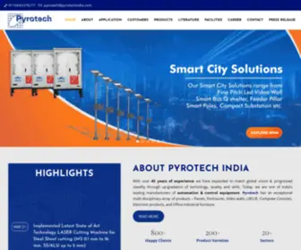 Pyrotechindia.com(Pyrotech India) Screenshot