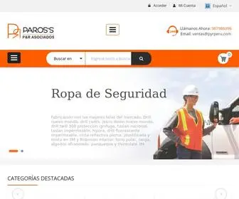 PYrperu.com(P&R Perú) Screenshot
