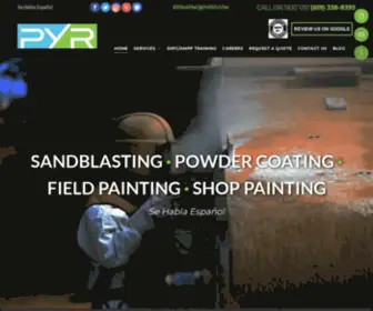 PYRSD.com(Sandblasting) Screenshot