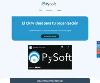 Pysoft.tech(CRM para Todo) Screenshot