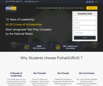 PYthagurus.in(Best MBA Admission Consultants) Screenshot