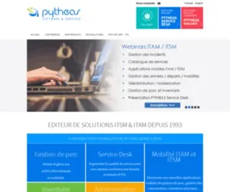 PYtheas.com(Solution ITSM & ITAM de Gestion de parc) Screenshot