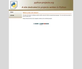 PYthon-Projects.org(Eric python ide qt) Screenshot