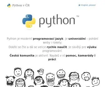 PYthon.cz(Programovací) Screenshot