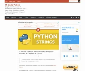 PYthondiario.com(Mi Diario Python) Screenshot
