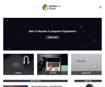 PYthonistaplanet.com(Pythonista Planet) Screenshot