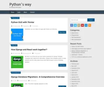 PYthonsway.it(Python’s way) Screenshot