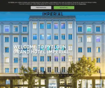 PYtloungrandhotelimperial.cz(HOTEL LIBEREC) Screenshot