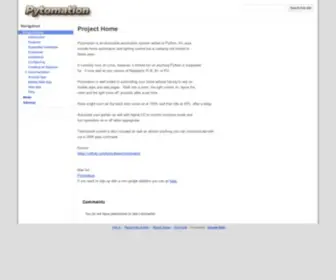 Pytomation.com(Pytomation) Screenshot