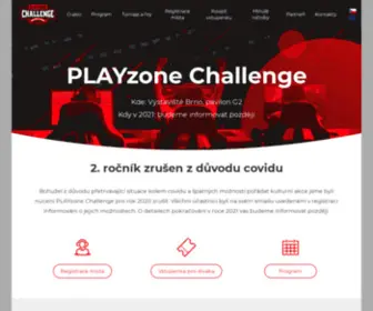 PZchallenge.cz(PLAYzone Challenge) Screenshot