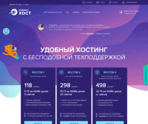 PZDK.ru(хостинг) Screenshot