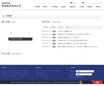 PZHsteel.com.cn(攀钢集团有限公司) Screenshot